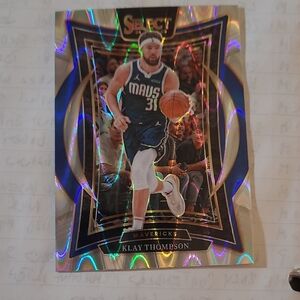 Panini Select Trading Card - Blue and Gold